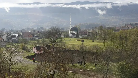 Карстовый провал в Боснии