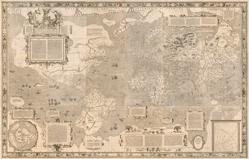 Проекция Меркатора 1569 год